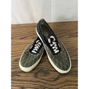 VANS Authentic Mixed Utility Sneakers M8/W9.5 Quilted Pinstripe Skate‎
